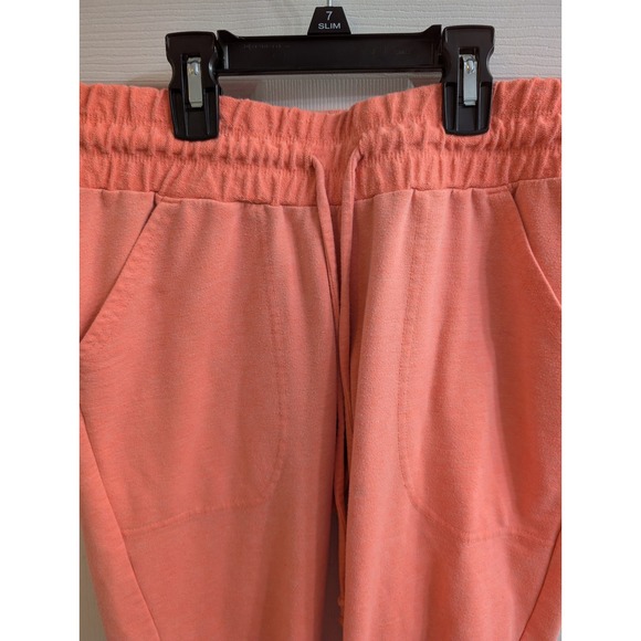 FP Movement Orange Terry Cloth Jogger Sweatpants Athletic Comfort - Size XS - Picture 6 of 8